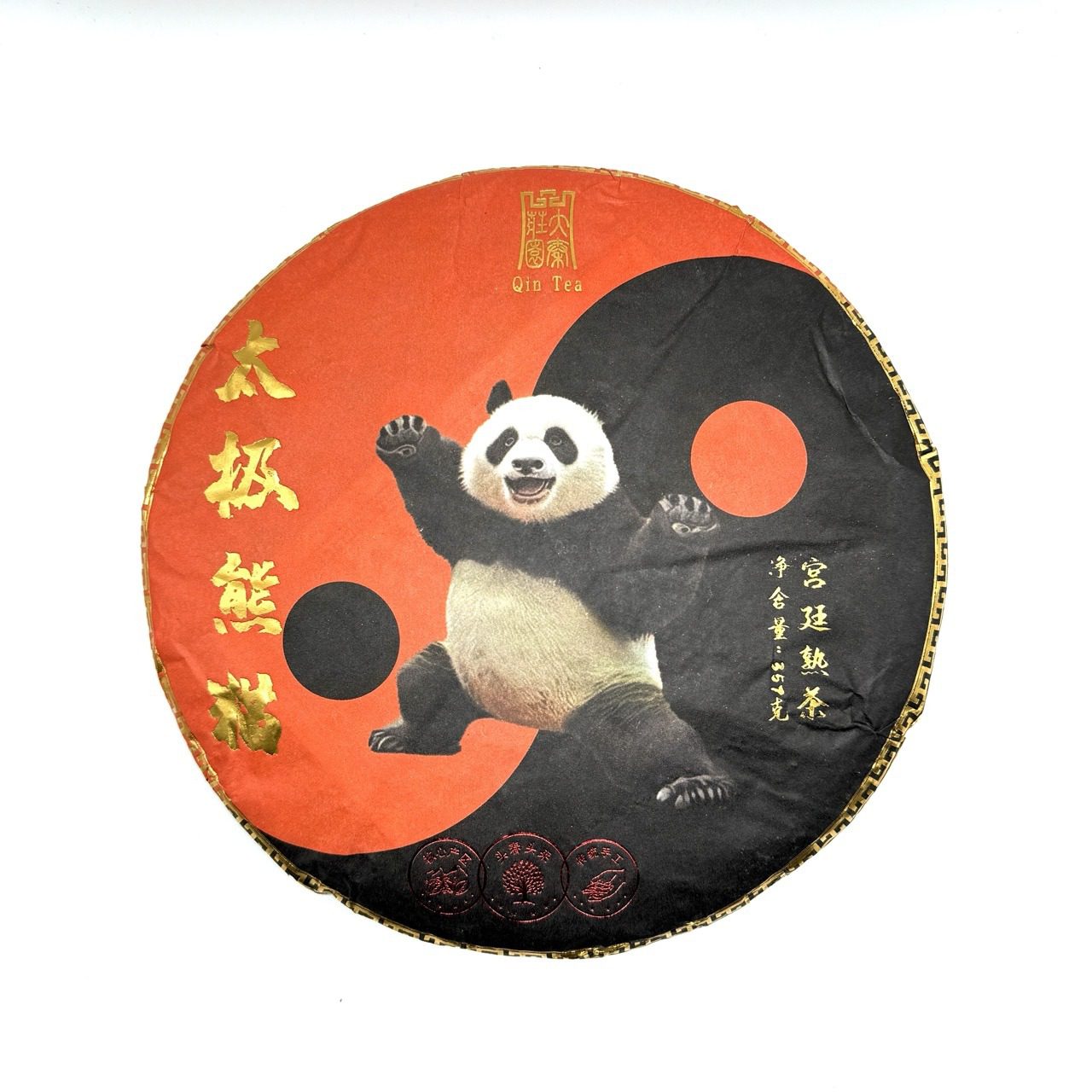 Шу Пуэр Юн Чжэнь, “Панда Инь Янь”, 2024, блин, 357 гр