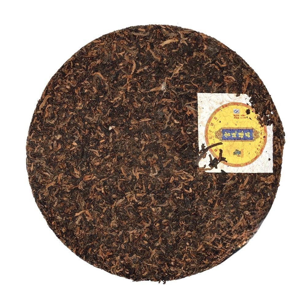 Шу Пуэр Чашуван "Гунтин Чжэньпинь" 2015, блин, 357 гр