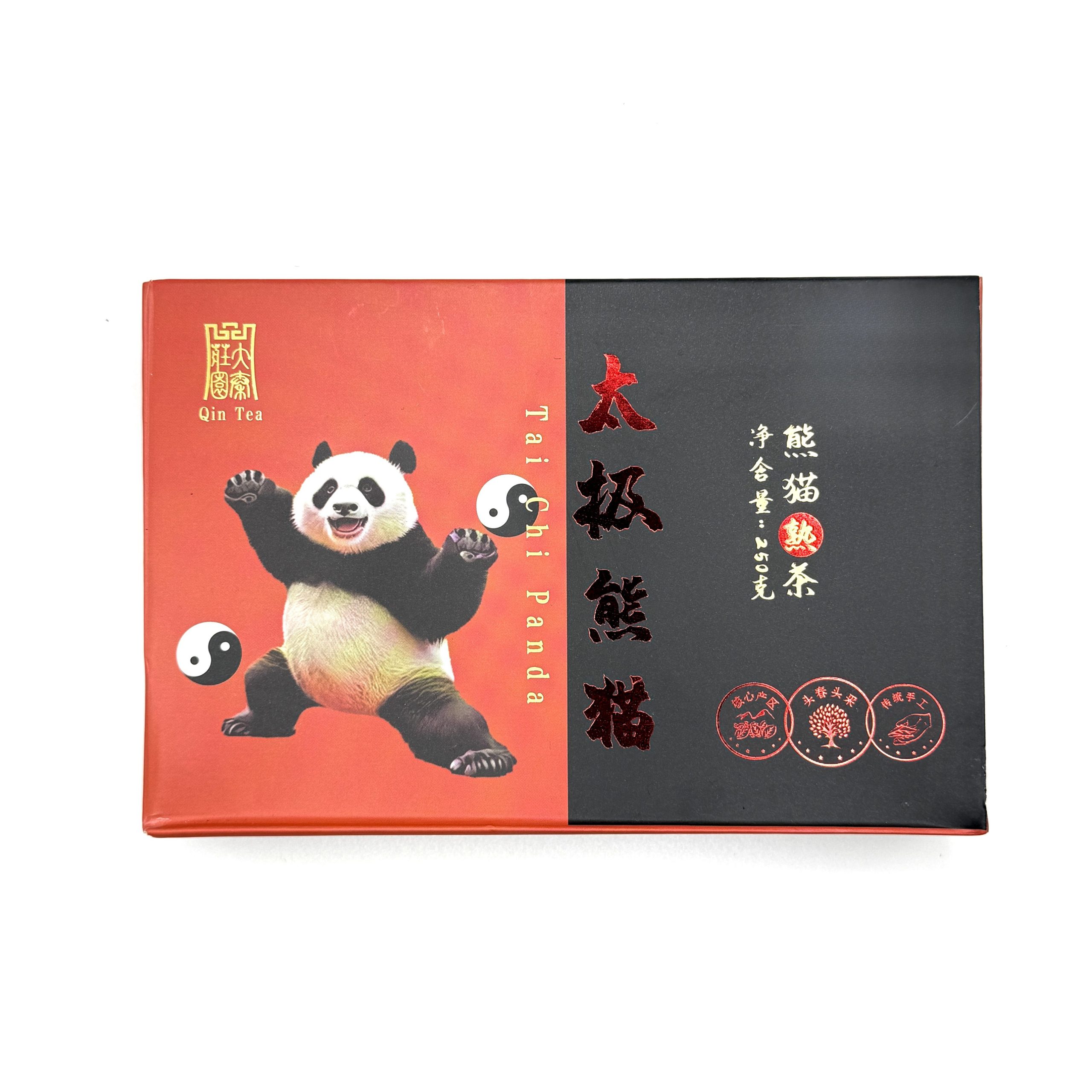 Шу Пуэр Юн Чжэнь “Панда кирпич” 2024, кирпич, 250гр